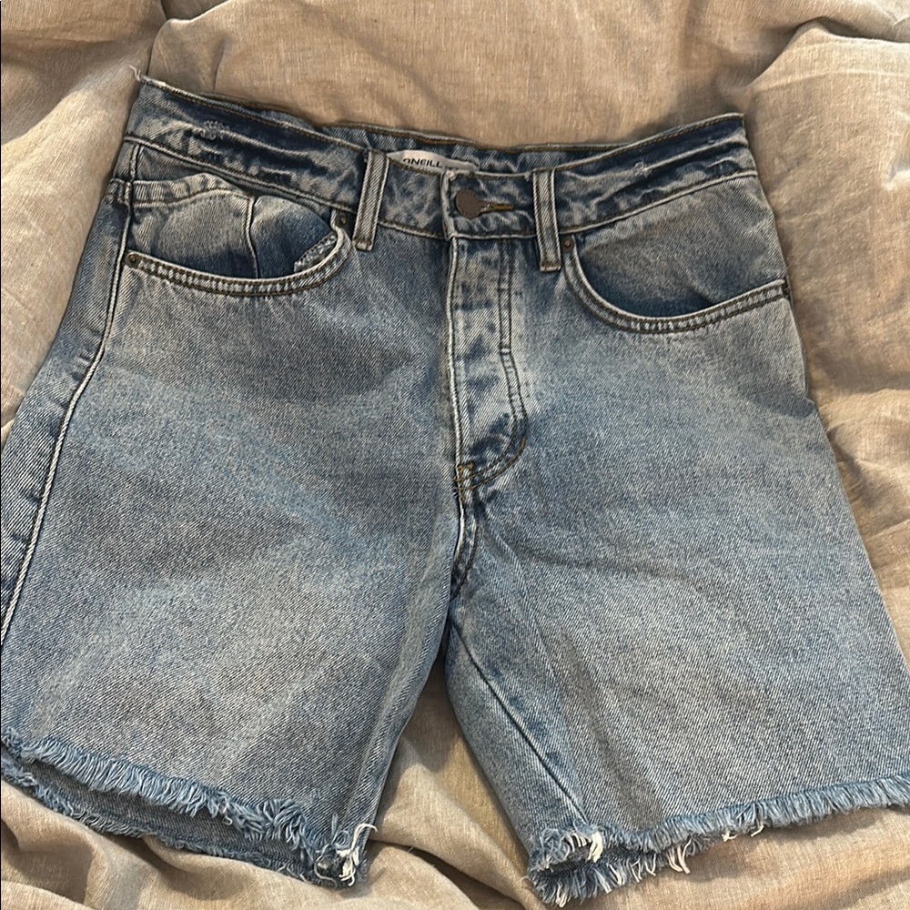 Zara Blue Denim Shorts
